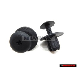 2x VW Original Clip Azul Mauricio - 1H0867199A H21
