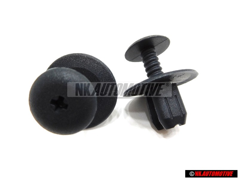 2x VW Original Clip Azul Mauricio - 1H0867199A H21