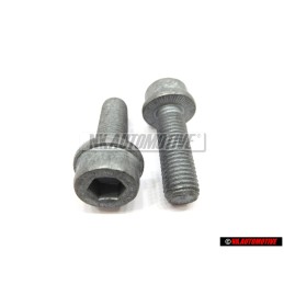 2x VW Original Tornillo Cilindrico Con Cabeza De Hexagono Interior - N 90740302