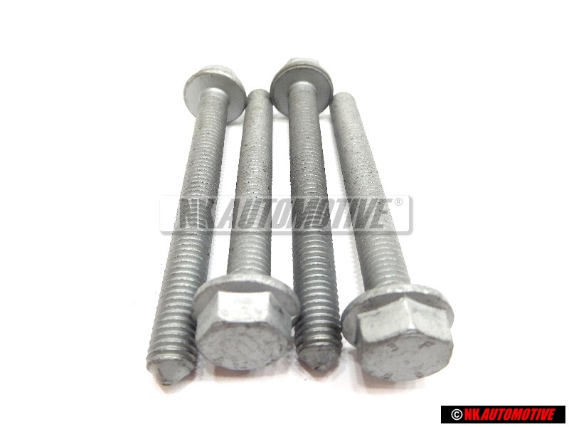 4x VW Original Tornillo Hexagonal Con Collar - N 91073401