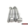 4x VW Original Tornillo Hexagonal Con Collar - N 91073401