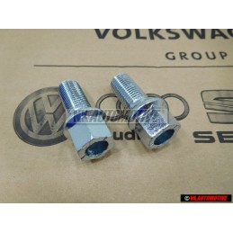 2x VW Original Tornillo De Rueda - WHT001812