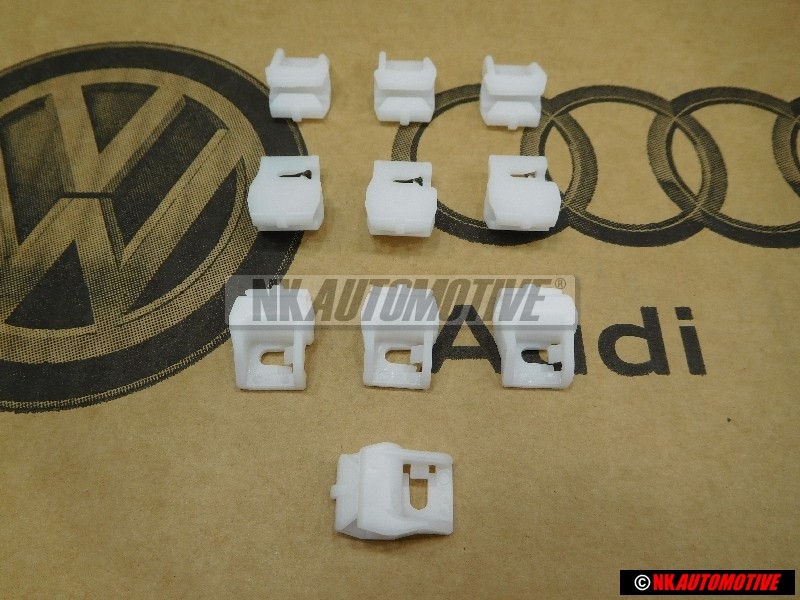 10x VW Original Soporte - 191611797B