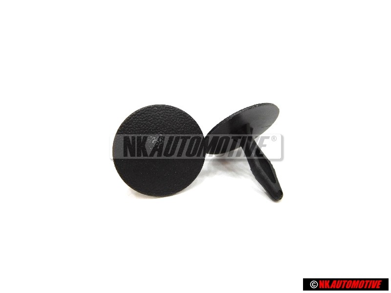 2x VW Original Clip Negro Satinado - 191867840 01C