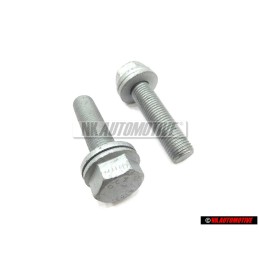 2x VW Original Tornillo Nervado - N 91084901