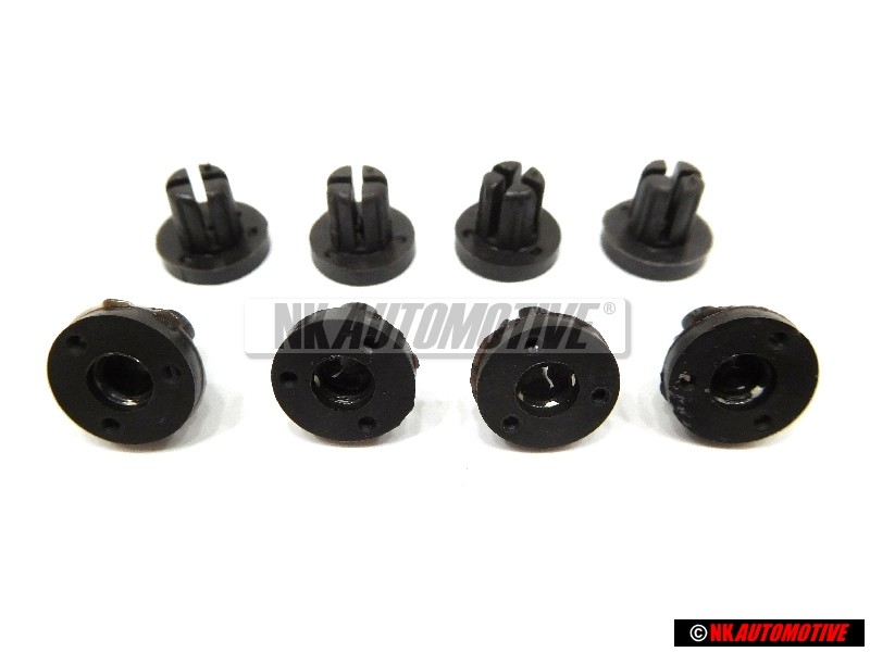8x VW Original Remache Extensible - 865853231A