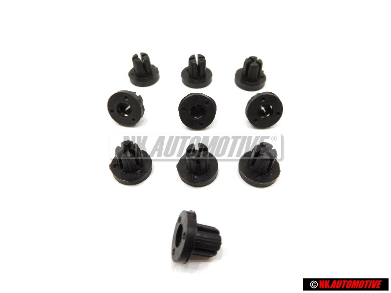 10x VW Original Remache Extensible - 865853231A