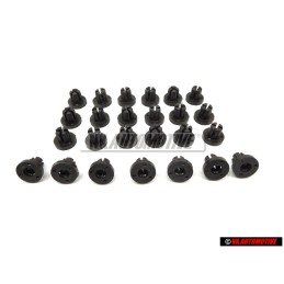 25x VW Original Remache Extensible - 865853231A