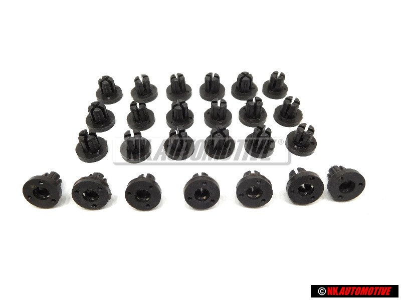 25x VW Original Remache Extensible - 865853231A