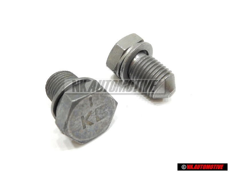 2x VW Original Tornillo Cierre Con Reten - N 90813202