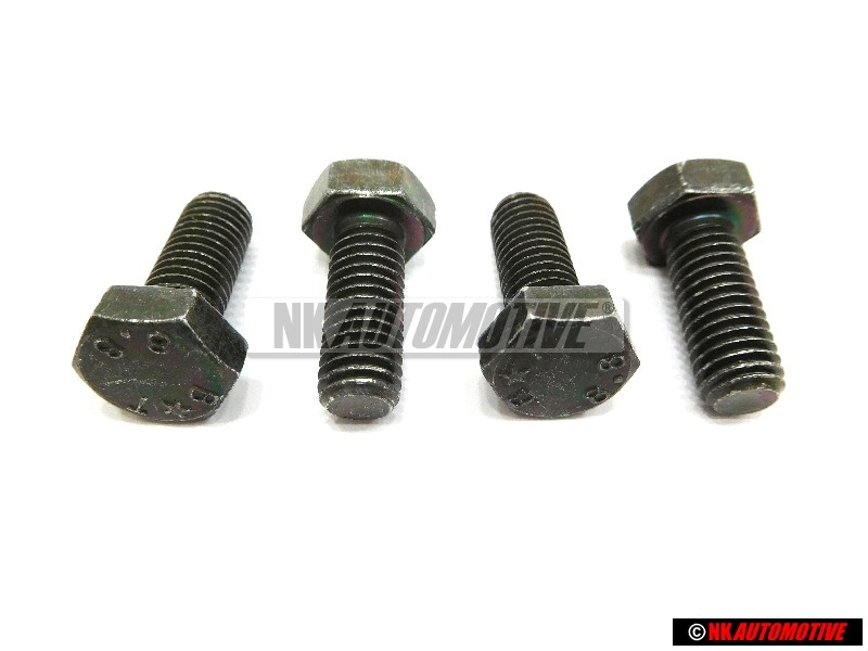 4x VW Original Tornillo Hexagonal - N 01024016