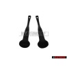 2x VW Original Varilla Tiro Negro Satinado - 1H0885683 01C