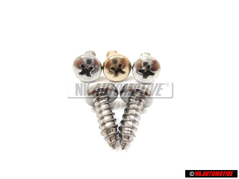 5x VW Original Tornillo Alomado P. 