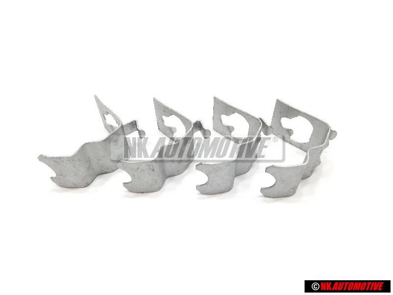 4x VW Original Muelle Sujecion P. 