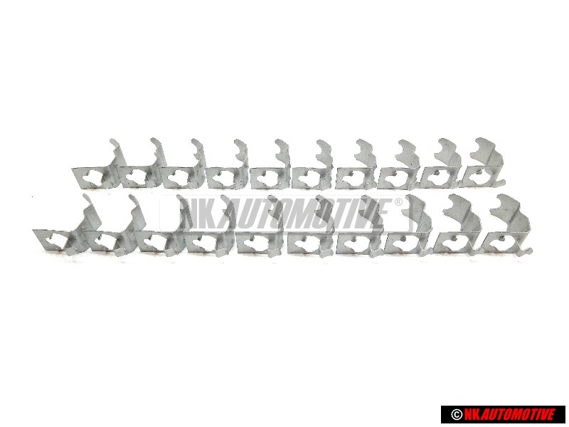 20x VW Original Muelle Sujecion P. 