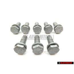 8x VW Original Tornillo Hexagonal (Combinado) - N 90758902