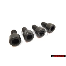 4x VW Original Tornillo Cilindrico Con Cabeza De Hexagono Interior - N 0199123