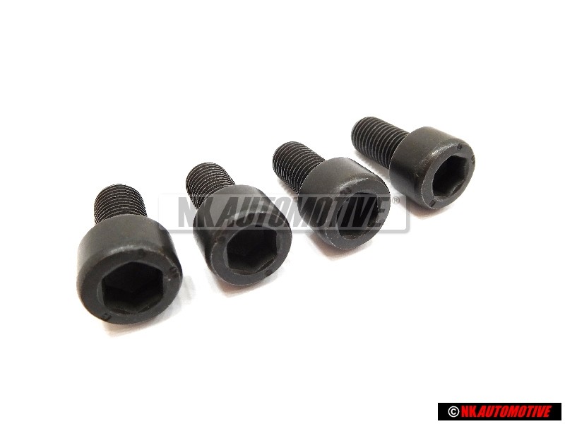 4x VW Original Tornillo Cilindrico Con Cabeza De Hexagono Interior - N 0199123