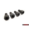 4x VW Original Tornillo Cilindrico Con Cabeza De Hexagono Interior - N 0199123