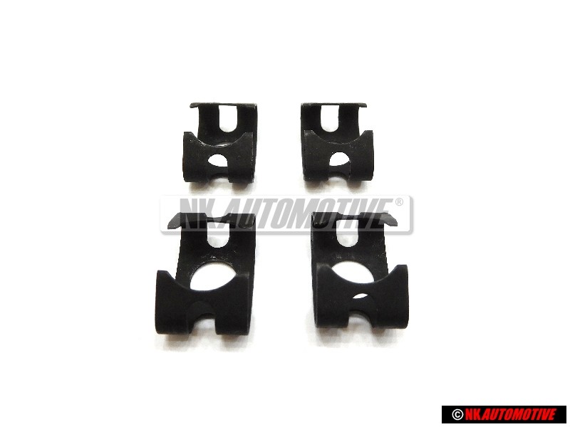 4x VW Original Muelle Sujecion - 4D0611715B