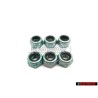 6x VW Original Tuerca Hexag., Autoblocante - N 01118312