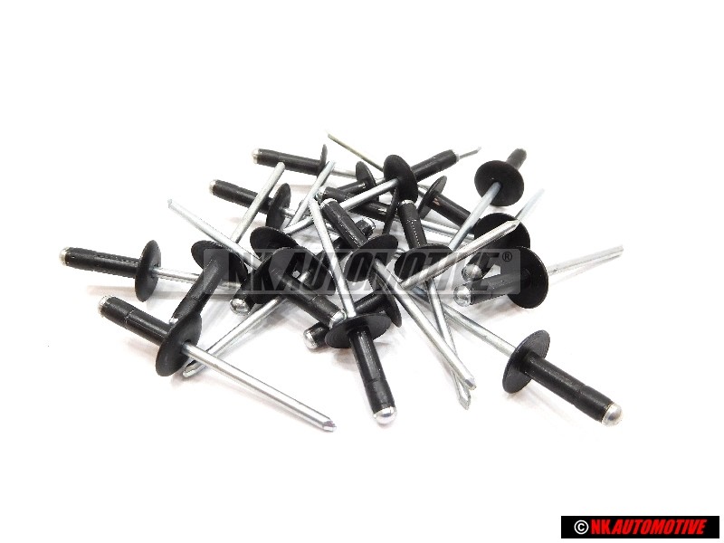 20x VW Original Remache Ciego - N 90634901