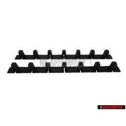 14x VW Original Tuerca Expansible - 1H0853947
