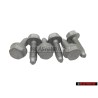 6x VW Original Tornillo Hexagonal Con Collar - N 10127707