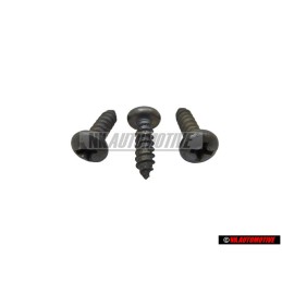 3x VW Original Tornillo Alomado P. 