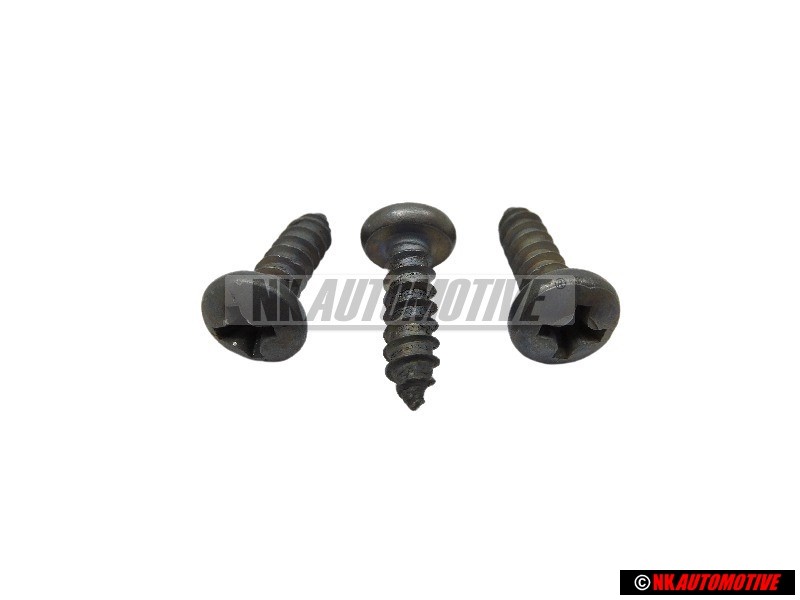 3x VW Original Tornillo Alomado P. 