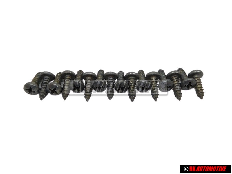 16x VW Original Tornillo Alomado P. 