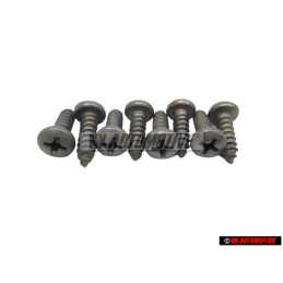 8x VW Original Tornillo Alomado P. 