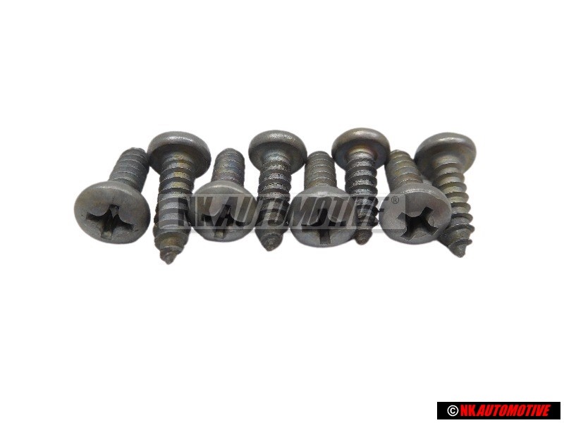 8x VW Original Tornillo Alomado P. 