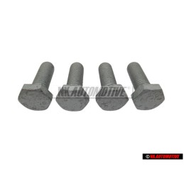 4x VW Original Tornillo Hexagonal - N 90877301