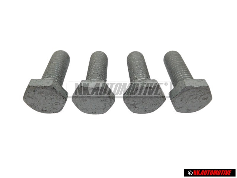 4x VW Original Tornillo Hexagonal - N 90877301