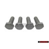 4x VW Original Tornillo Hexagonal - N 90877301