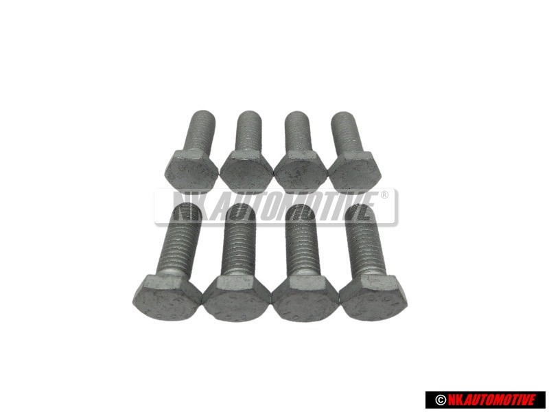 8x VW Original Tornillo Hexagonal - N 90877301