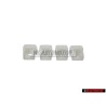 4x VW Original Soporte - 191611797B