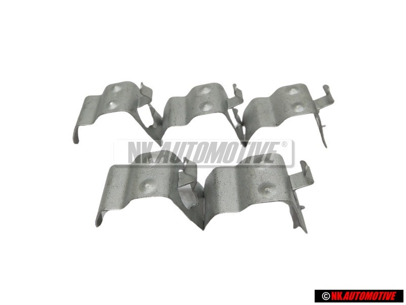 5x VW Original Muelle Sujecion P. 