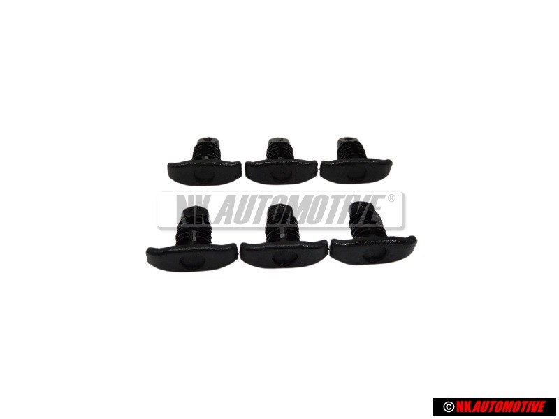 6x VW Original Clip - 251823717