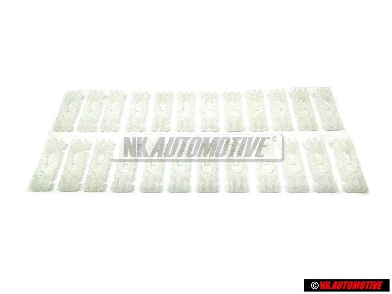 24x VW Original Clip - 1H0853733B