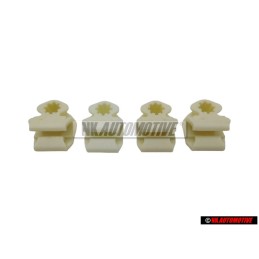 4x VW Original Soporte P. Tuberia Freno - 5Q0611797B