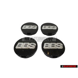 4x VW Original Tapacubos Colores Cromados/Negro - 1H0601171B BXF