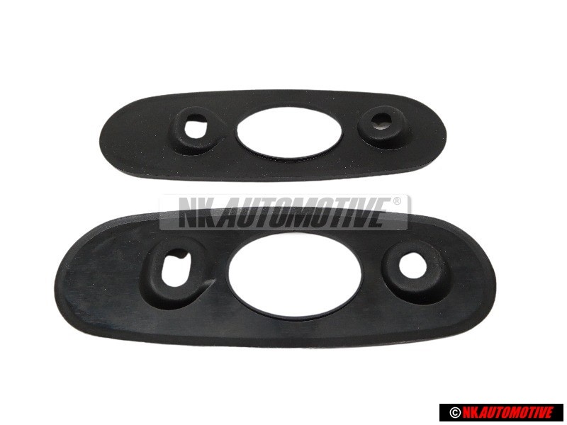 2x VW Original Base Negro Satinado - 535857543 01C