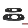 2x VW Original Base Negro Satinado - 535857543 01C