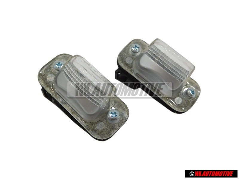 2x VW Original Luz De Matricula - 1H6943021C