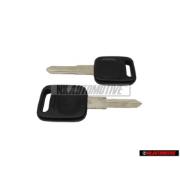 2x Audi Original Llave Principal Pieza En Bruto - 443837220C ROH
