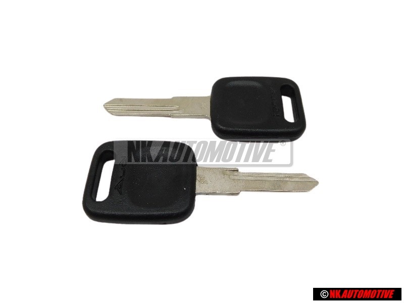 2x Audi Original Llave Principal Pieza En Bruto - 443837220C ROH