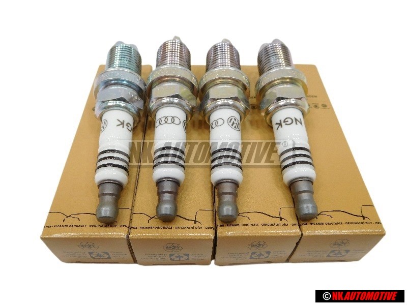 4x VW Original Bujia Encendido 'Longlife' - 101000033AA