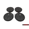 4x VW Original Tapa Protectora Grafito - 701601171 2BC